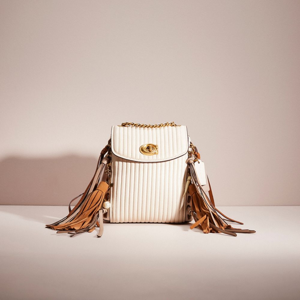 COACH®,Upcrafted Parker Convertible Backpack 16 With Quilting,,Front View