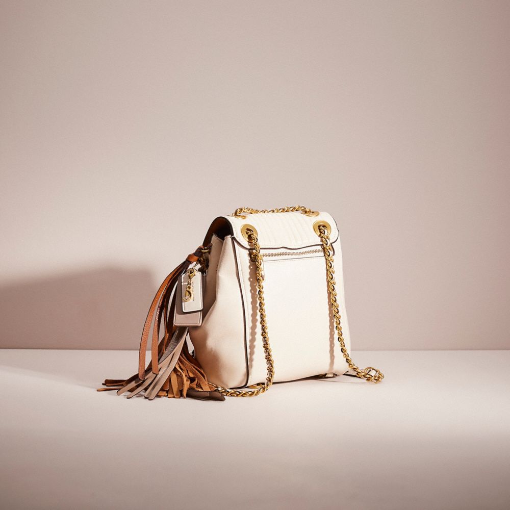 COACH®,Upcrafted Parker Convertible Backpack 16 With Quilting,,Angle View