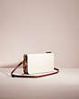 COACH®,UPCRAFTED NOA POP-UP MESSENGER IN COLORBLOCK,Polished Pebble Leather,Mini,Hello Summer,Brass/Chalk Multi,Angle View