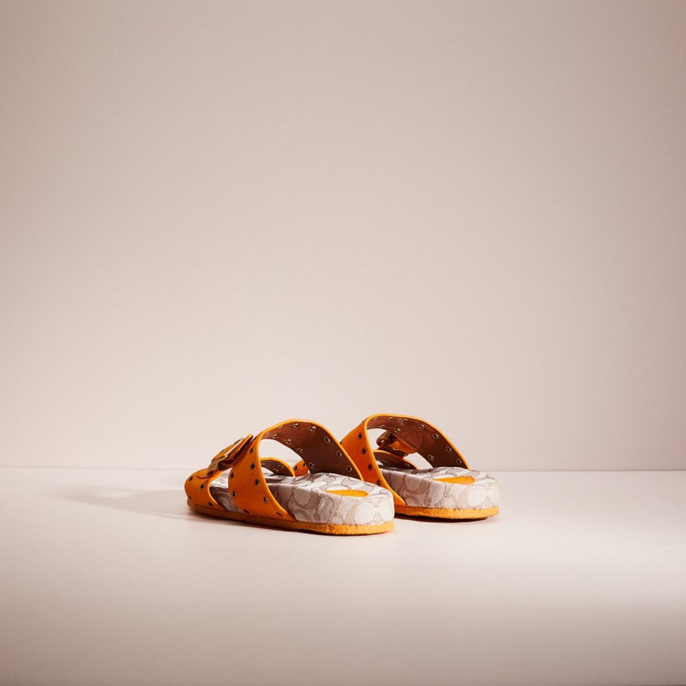 COACH®,Restored Ally Sandal,,Back View
