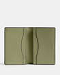 COACH®,BIFOLD CARD CASE,Moss,Inside View,Top View