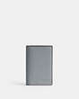 COACH®,BIFOLD CARD CASE,Grey Blue,Front View