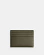COACH®,CARD CASE,Army Green,Back View