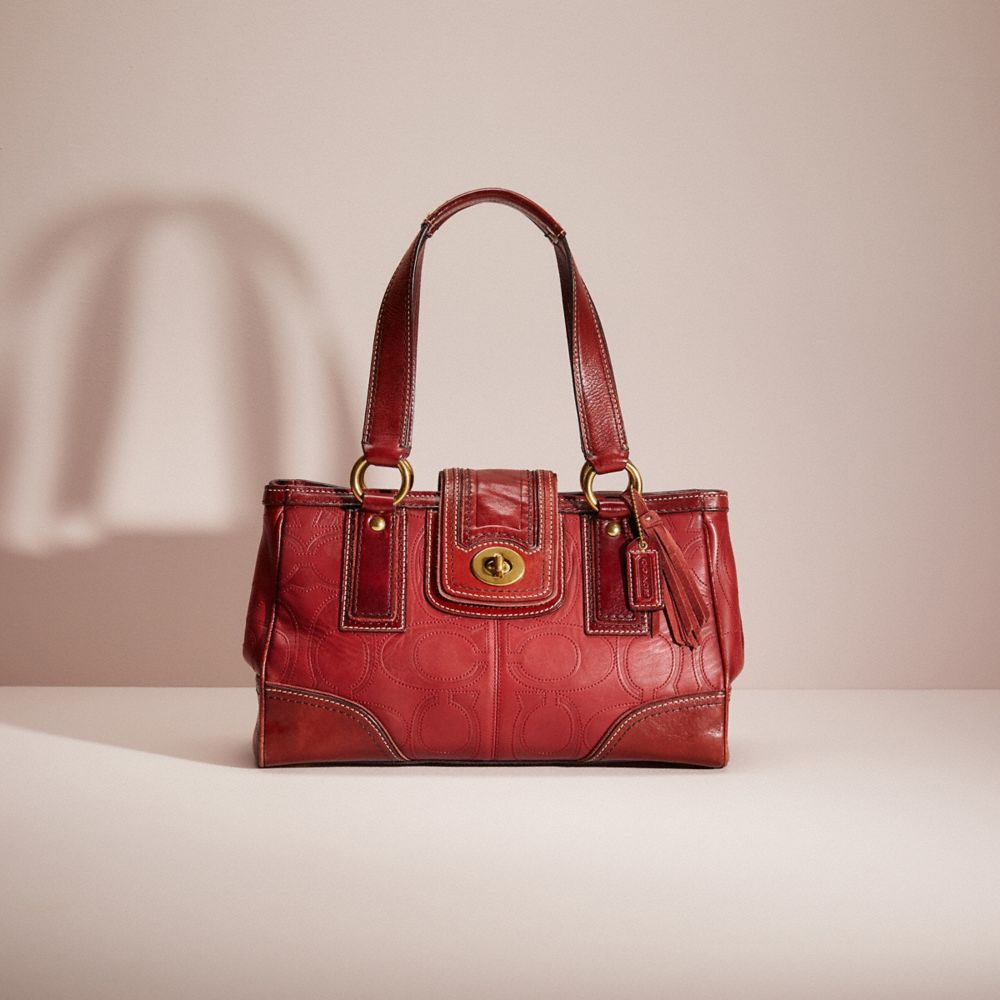 Coach hampton hot sale carryall bag