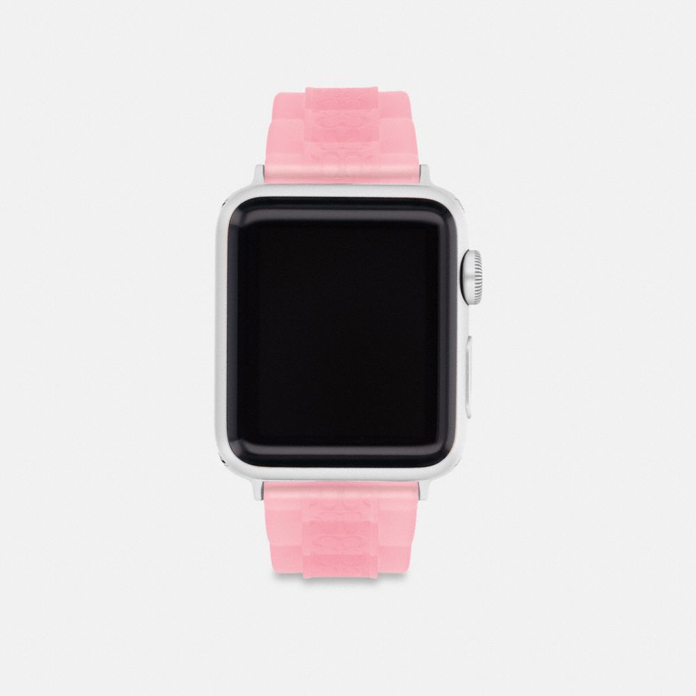 Coach outlet apple watch on sale band