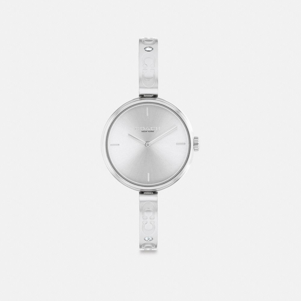 COACH®,Jaime Watch, 28 Mm,Clear,Front View