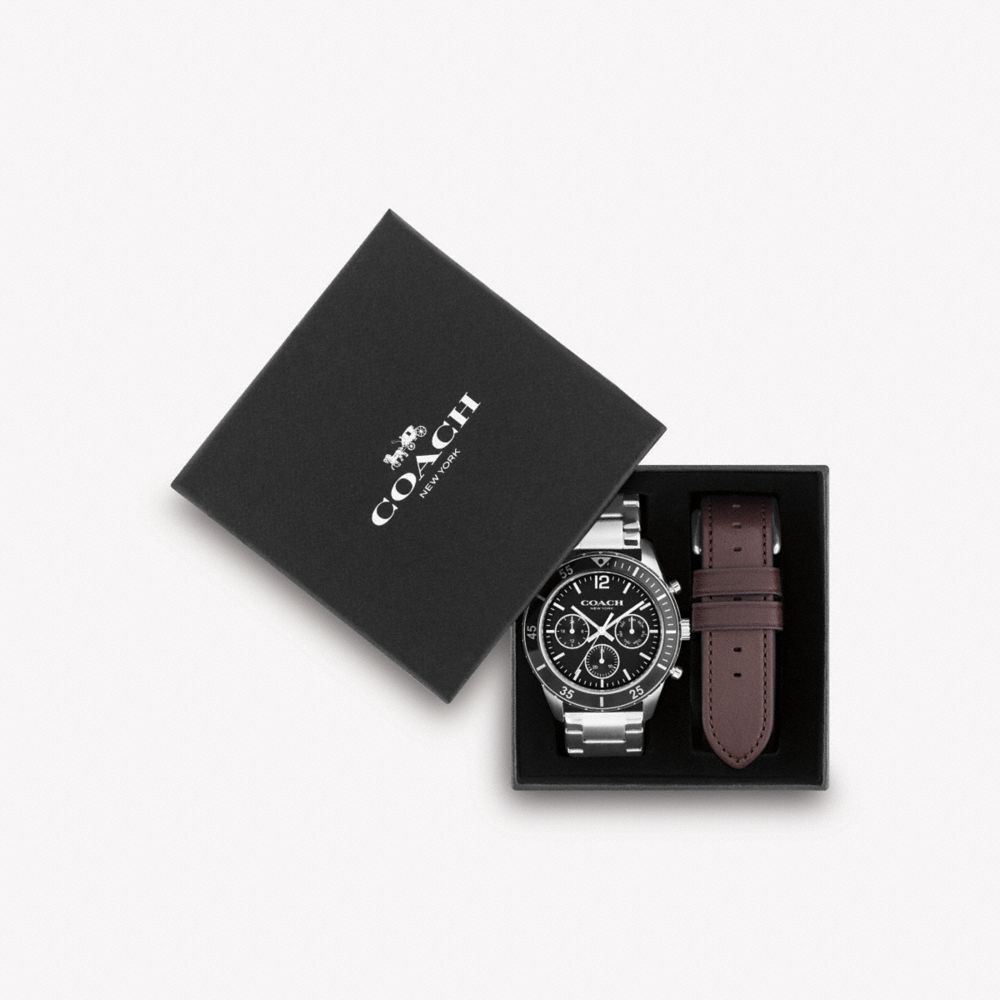 COACH Outlet Cole Watch Gift Set 44 Mm