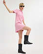 COACH®,POLO SWEATER DRESS,Pink Signature,Scale View