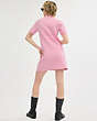 COACH®,POLO SWEATER DRESS,Pink Signature,Scale View