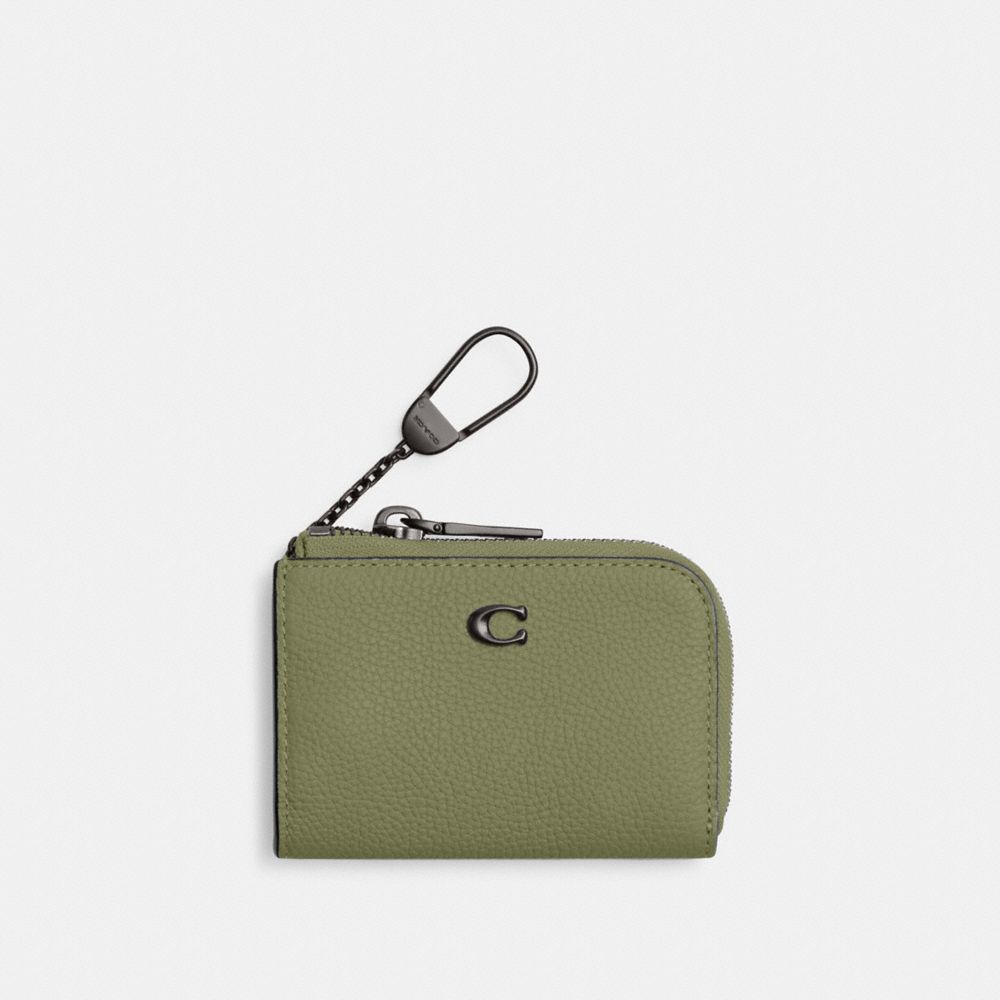 COACH®,Lジップ キー ケース,キーケース,ﾓｽ