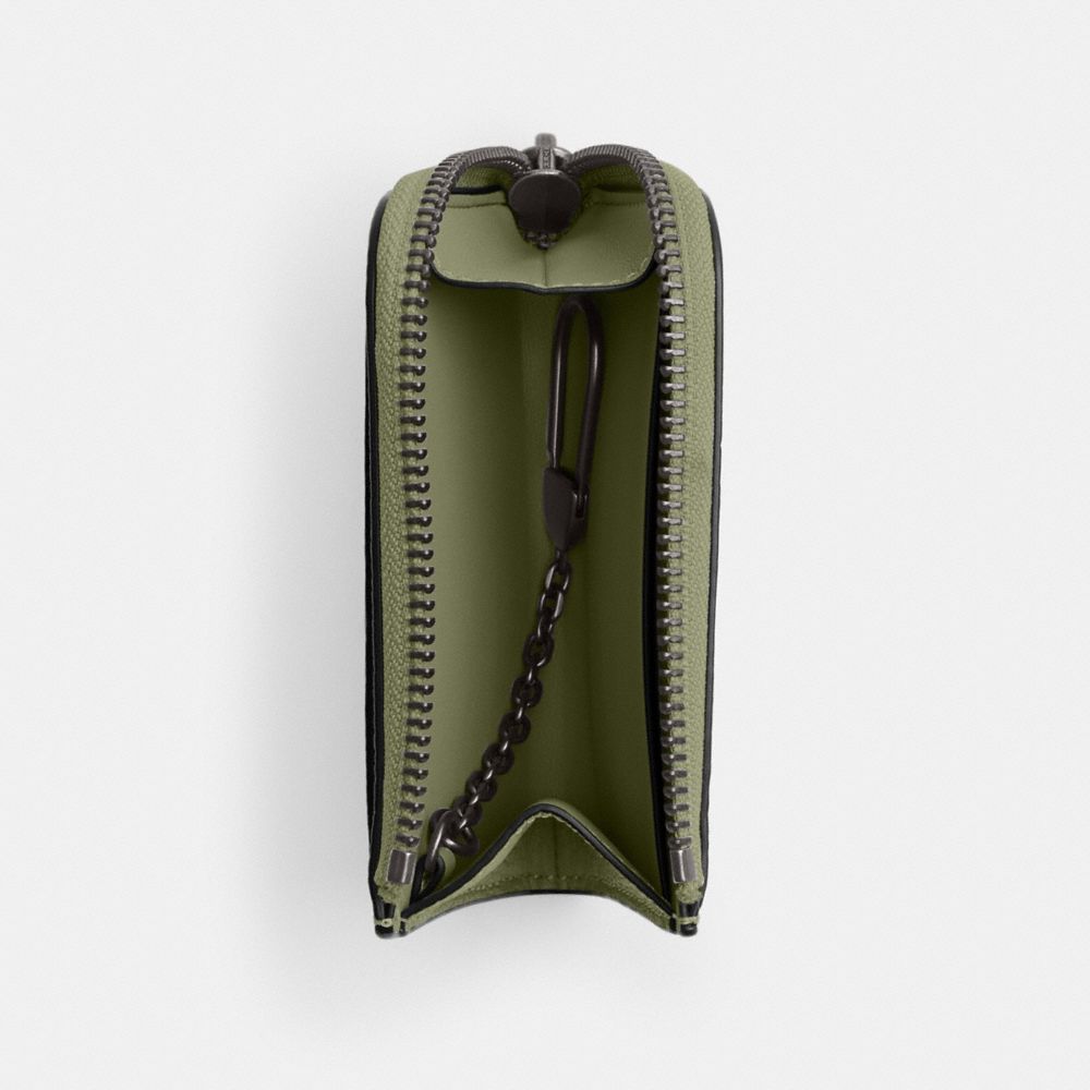 COACH®,Lジップ キー ケース,キーケース,ﾓｽ