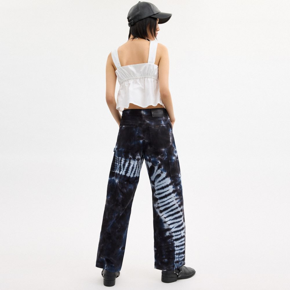 COACH®,タイ ダイ ペインター パンツ・オーガニック コットン,ボトムス,