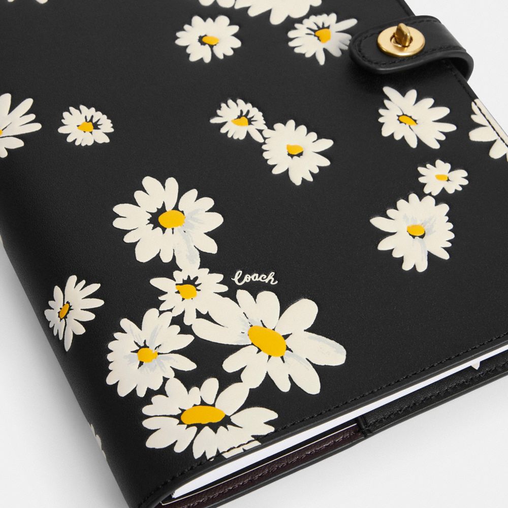 Notebook With Floral Print