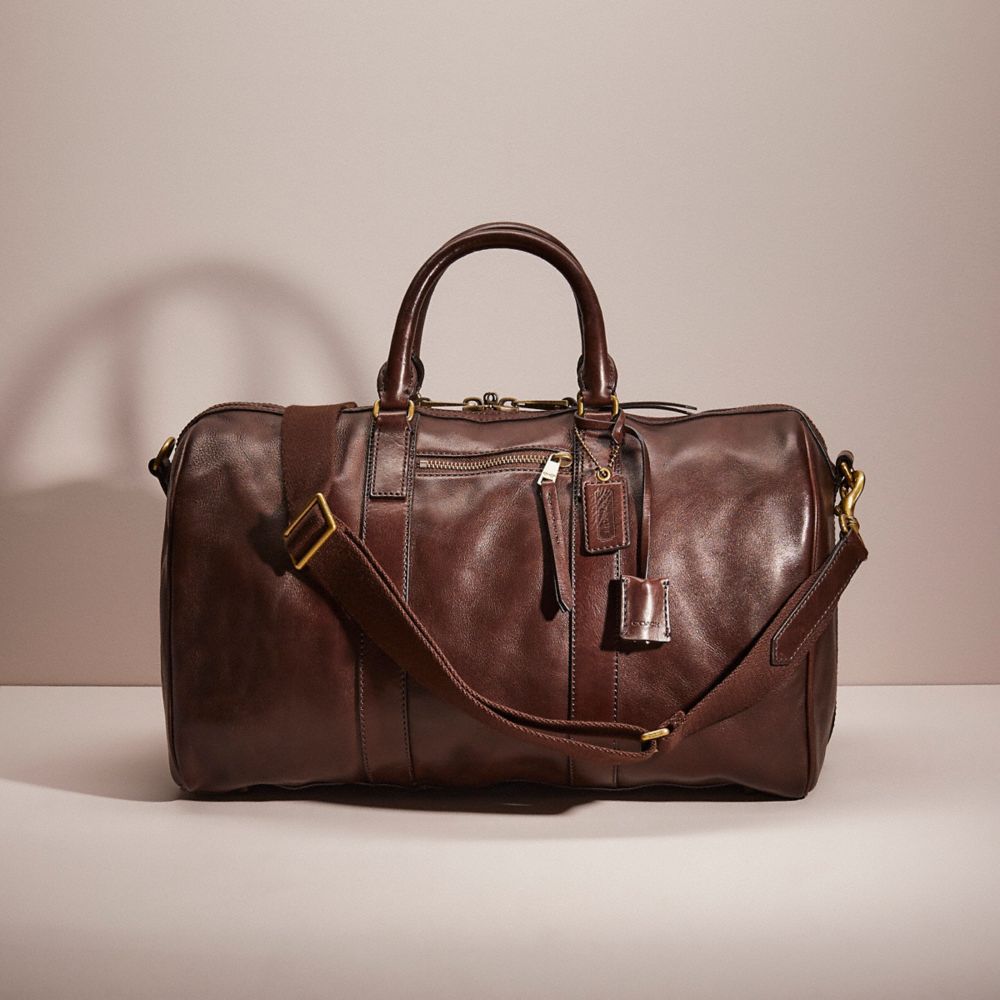 Coach Bleecker Duffle In Leather, $698, Coach