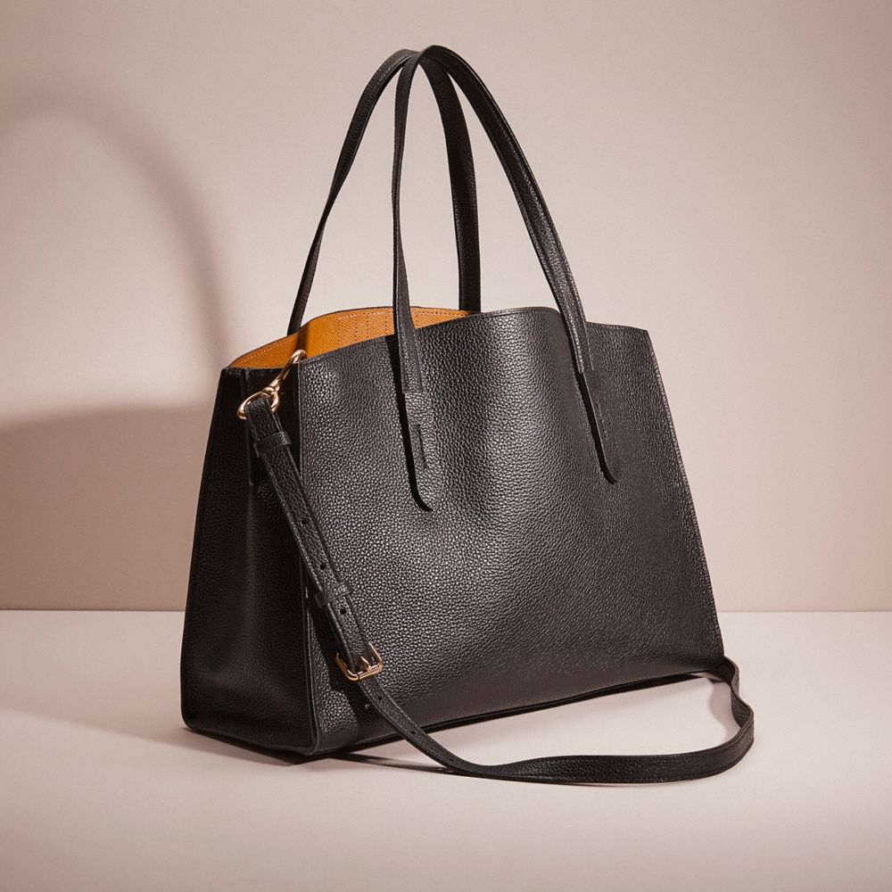 Coach charlie store carryall black