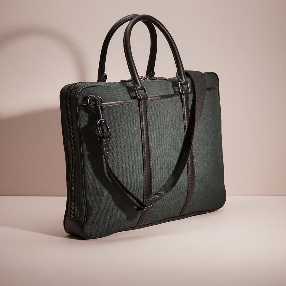 COACH®,Upcrafted Metropolitan Slim Brief,,Angle View