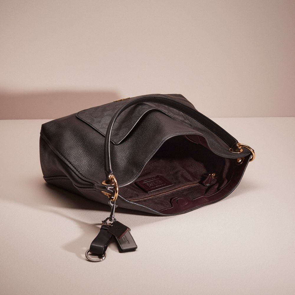 COACH®,Or Clair/Noir,Inside View,Top View