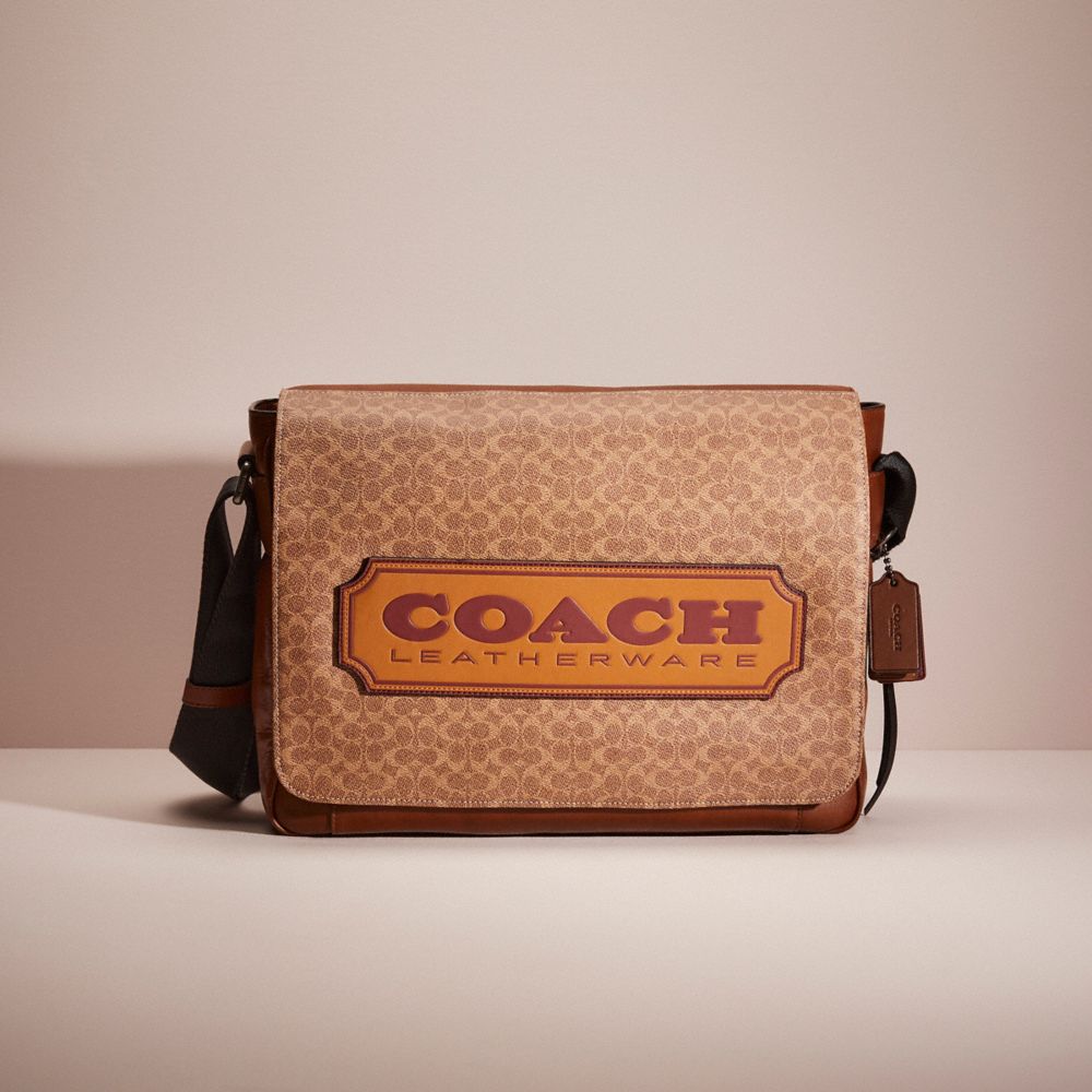 Coach metropolitan store courier bag