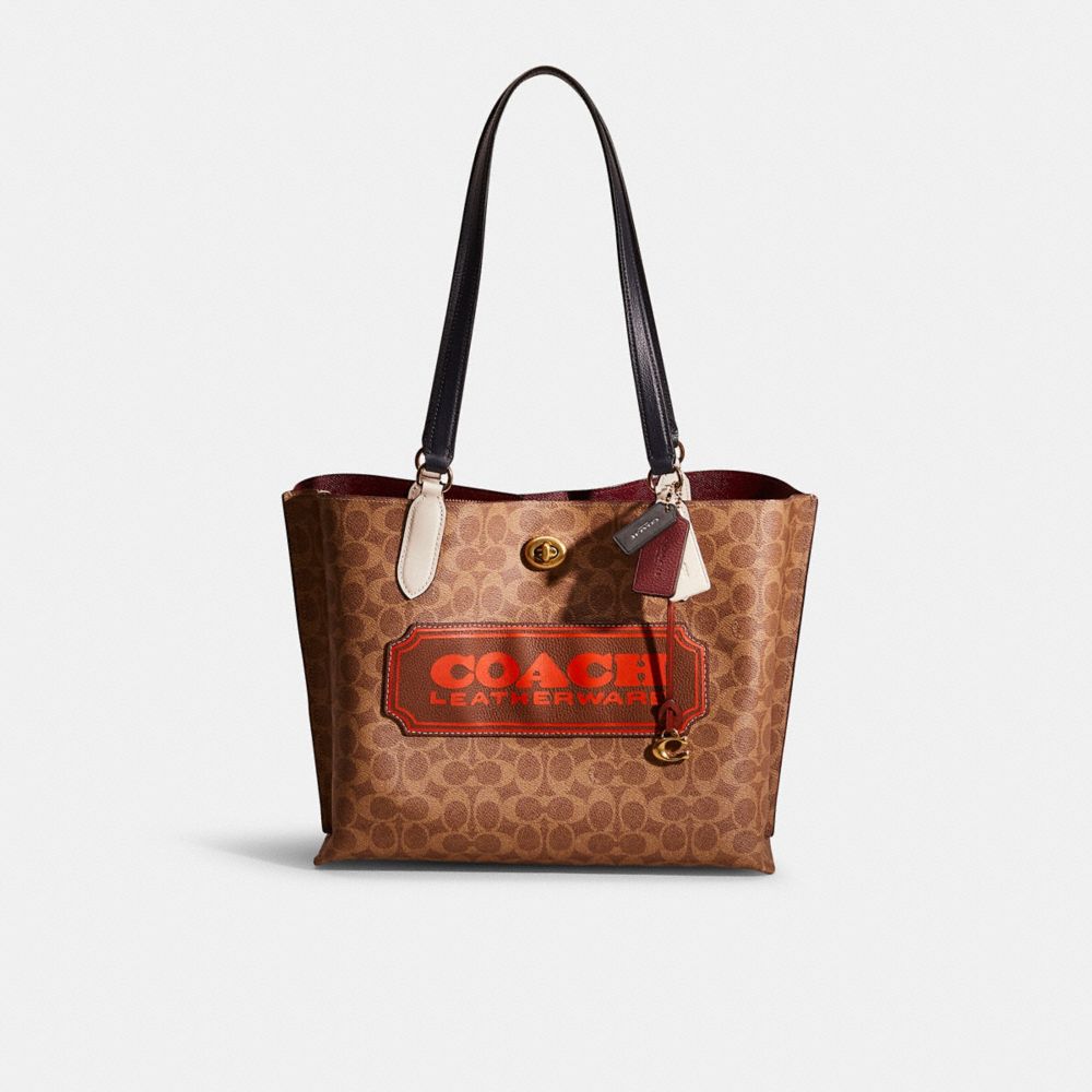 Coach Signature Willow Tote