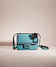 COACH®,UPCRAFTED ALIE SHOULDER BAG 18,Pewter/Retro Teal,Front View