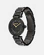COACH®,CARY WATCH, 34MM,Black,Angle View