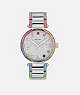 COACH®,MONTRE CARY, 34 MM,Acier inoxydable,Front View