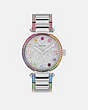 COACH®,MONTRE CARY, 34 MM,Acier inoxydable,Front View