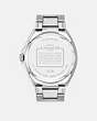 COACH®,JACKSON WATCH, 45MM,Stainless Steel,Back View
