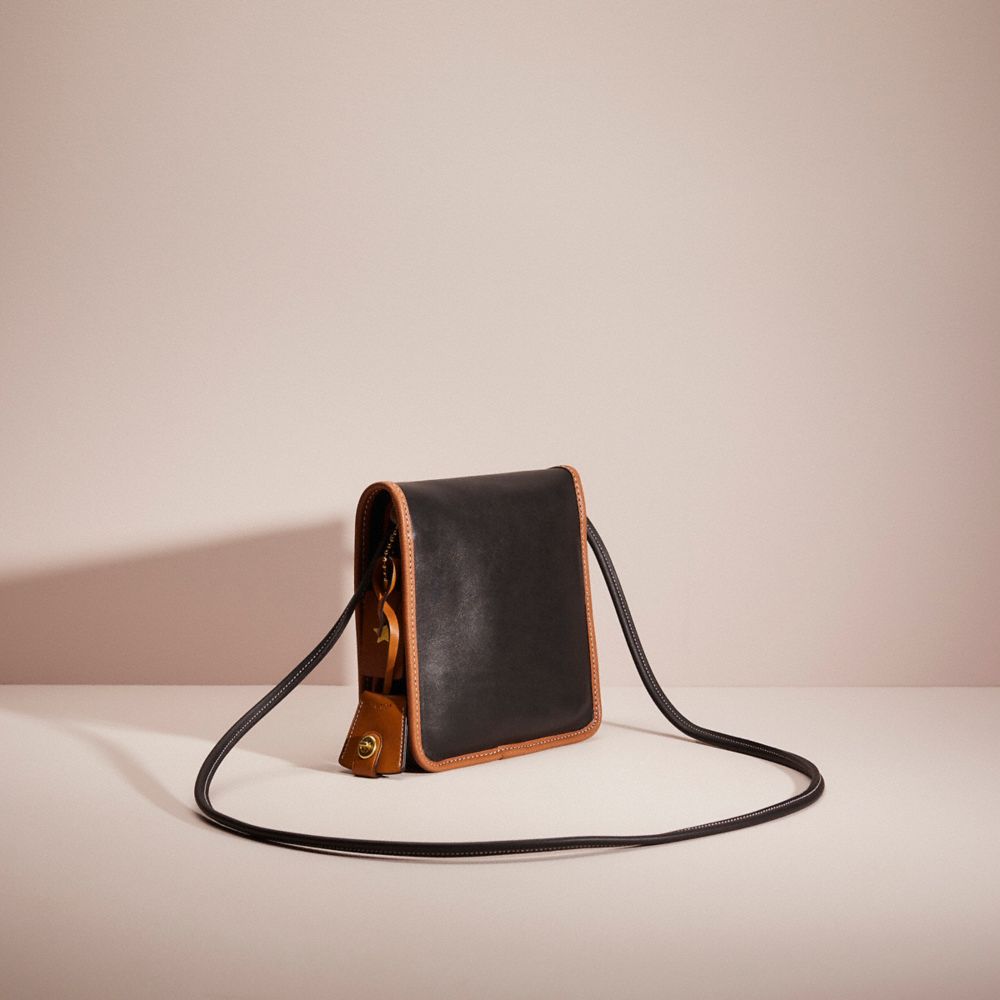 COACH®,Upcrafted Vintage Compact Pouch,,Angle View