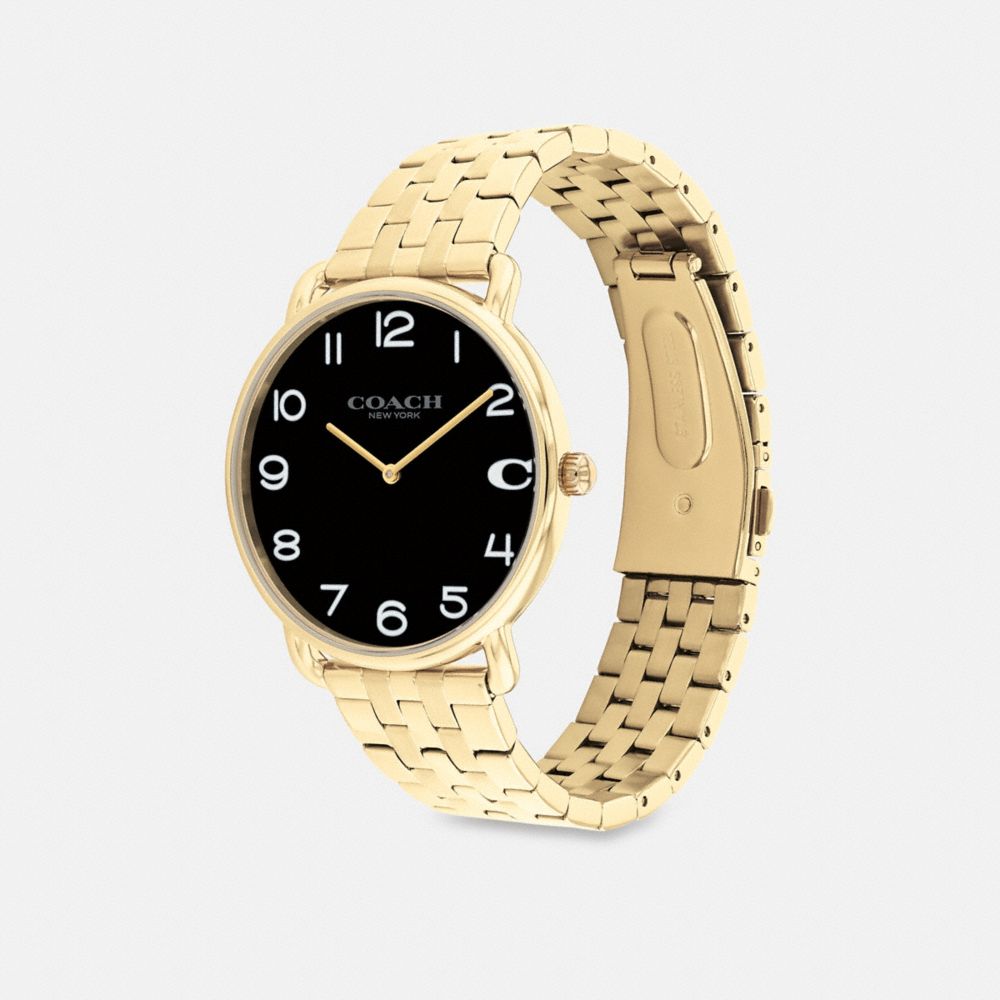 Shop Coach Elliot Watch, 41mm In Gold