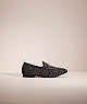 COACH®,RESTORED HARLING LOAFER,Black,Front View