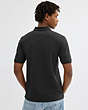 COACH®,HORSE AND CARRIAGE CLASSIC POLO,cotton,Black,Scale View
