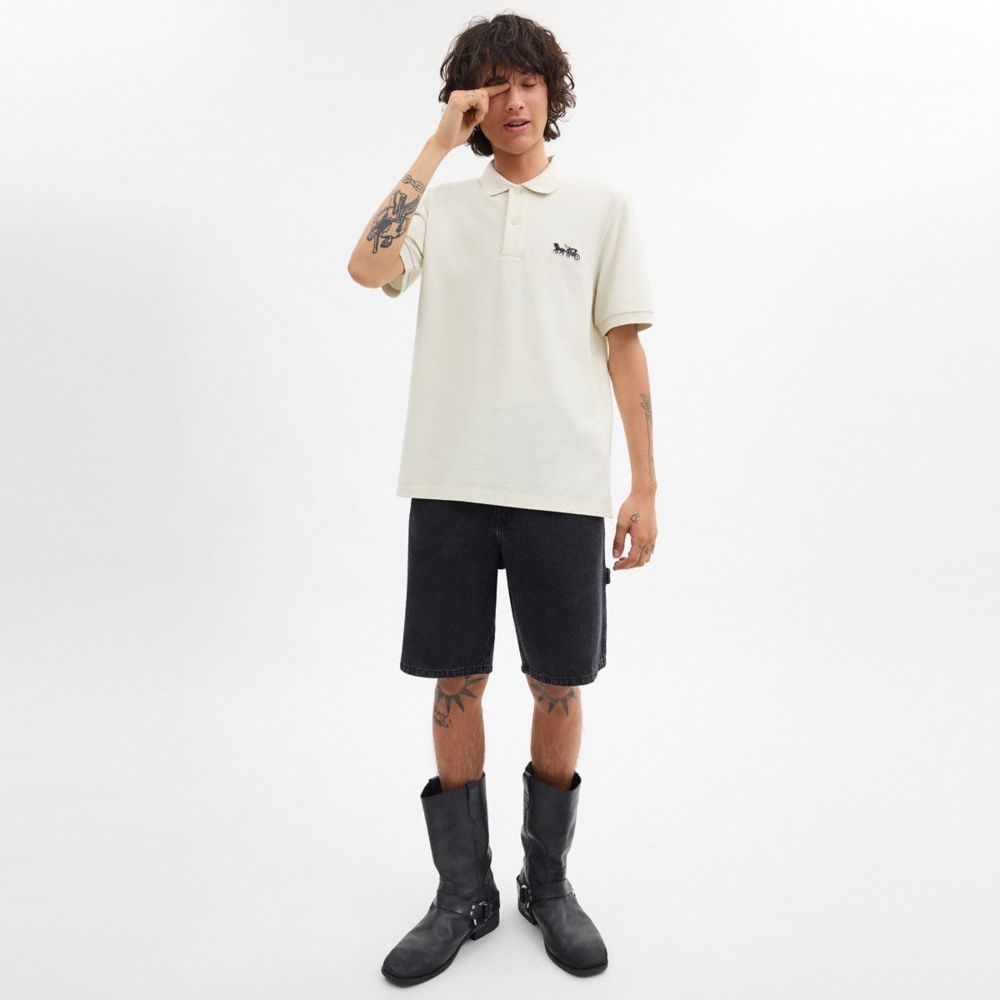 Coach In White