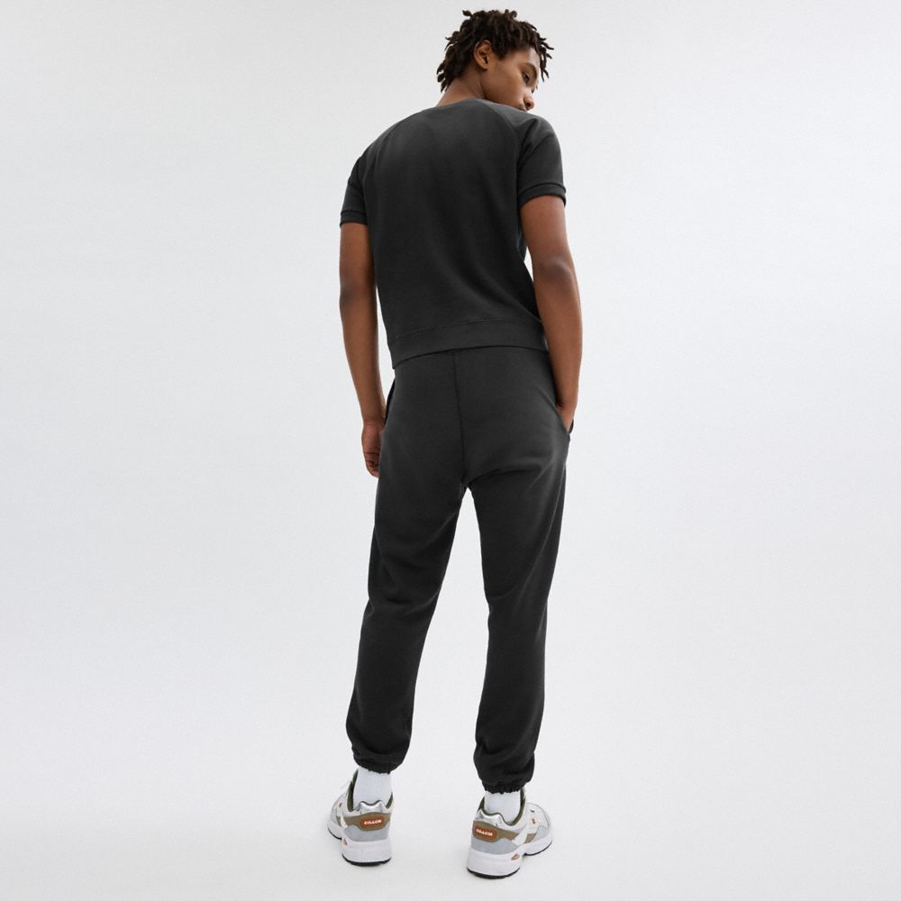 COACH®,VINTAGE PULL ON JOGGERS,Black,Scale View