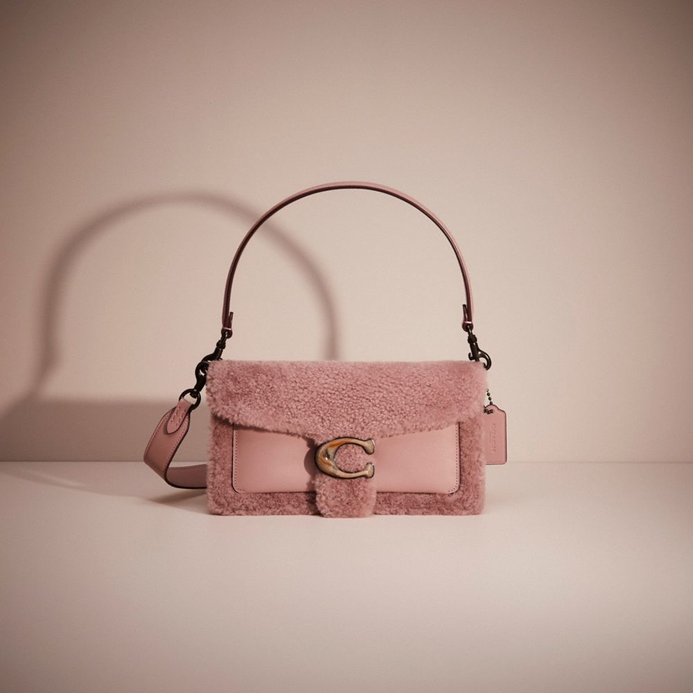 coach バック　ダビー　ピンクバッグ