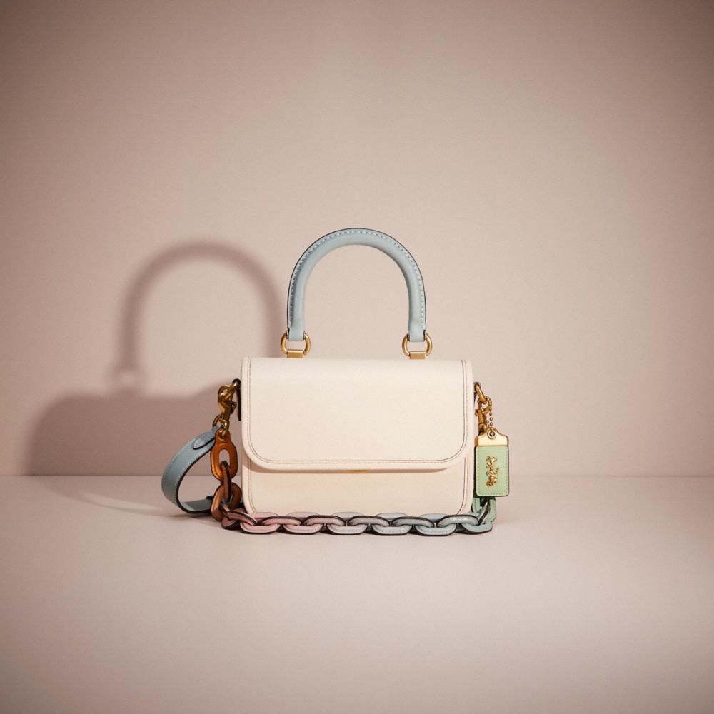 COACH】【ハンドバッグ】ローグ トップ ハンドル カラーブロック