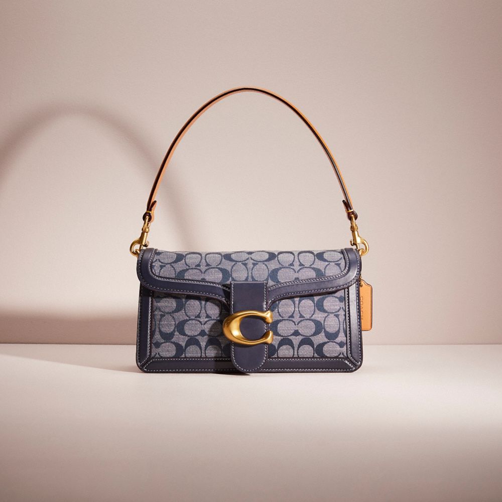 COACH® Restored Tabby Shoulder Bag 26 In Signature Chambray