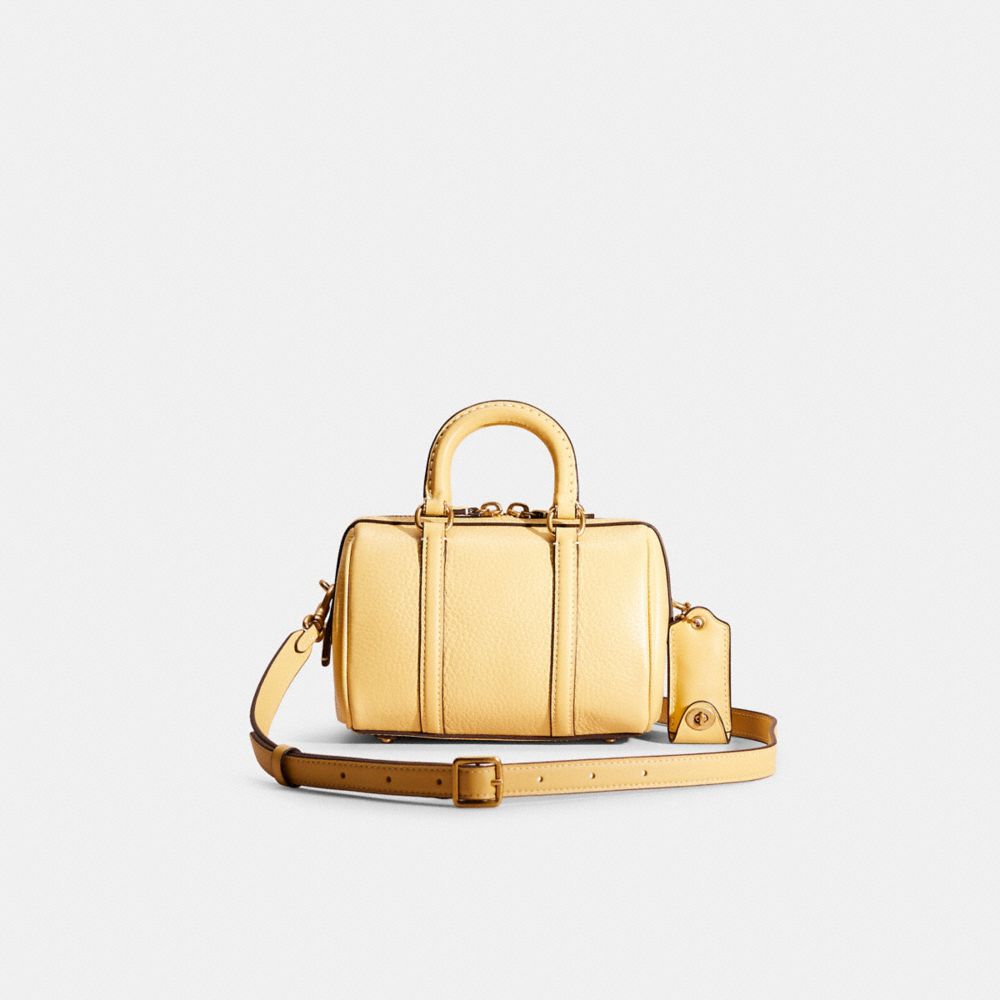 Louis Vuitton // Handbag / Gold Hardware / Restored / Yellow