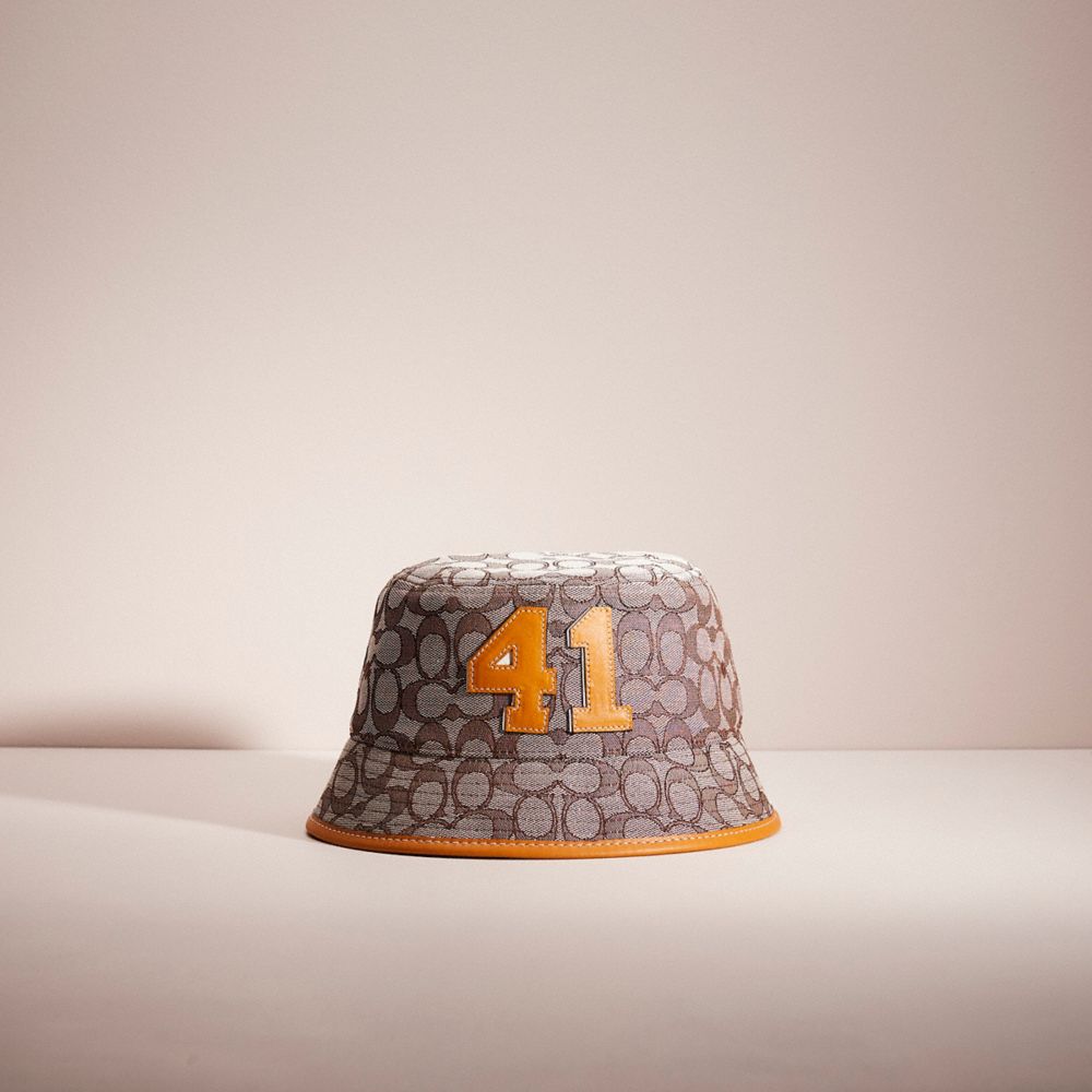 Signature Jacquard Bucket Hat