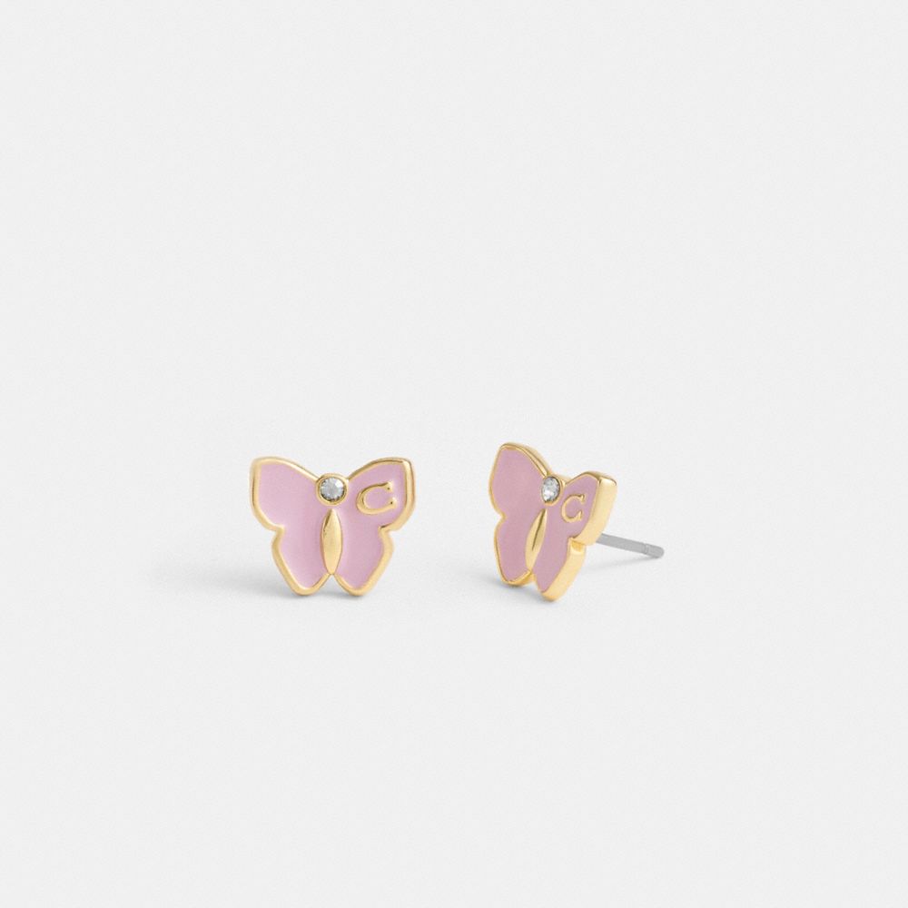 Garden Butterfly Stud Earrings