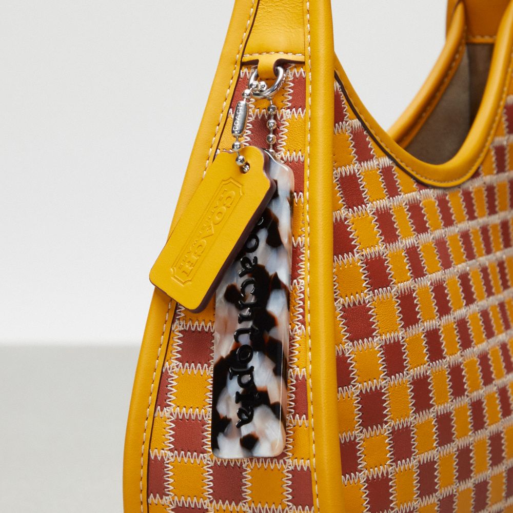 COACH®,Ergo Bag In Checkerboard Upcrafted Leather,Multi Color,Group View