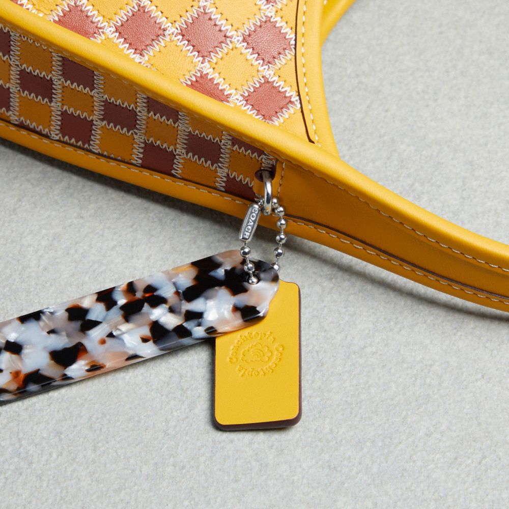 COACH®,Ergo Bag In Checkerboard Upcrafted Leather,Multi Color