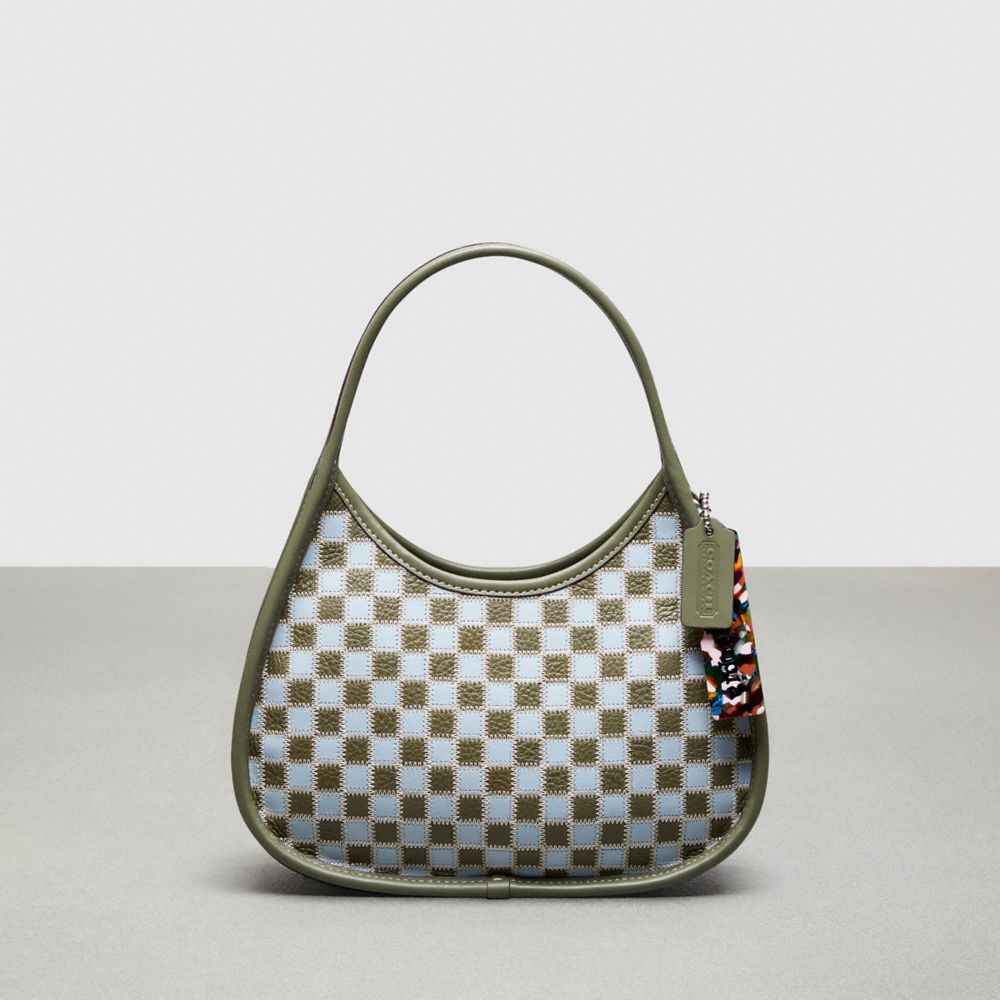 Coach on sale checkered bag