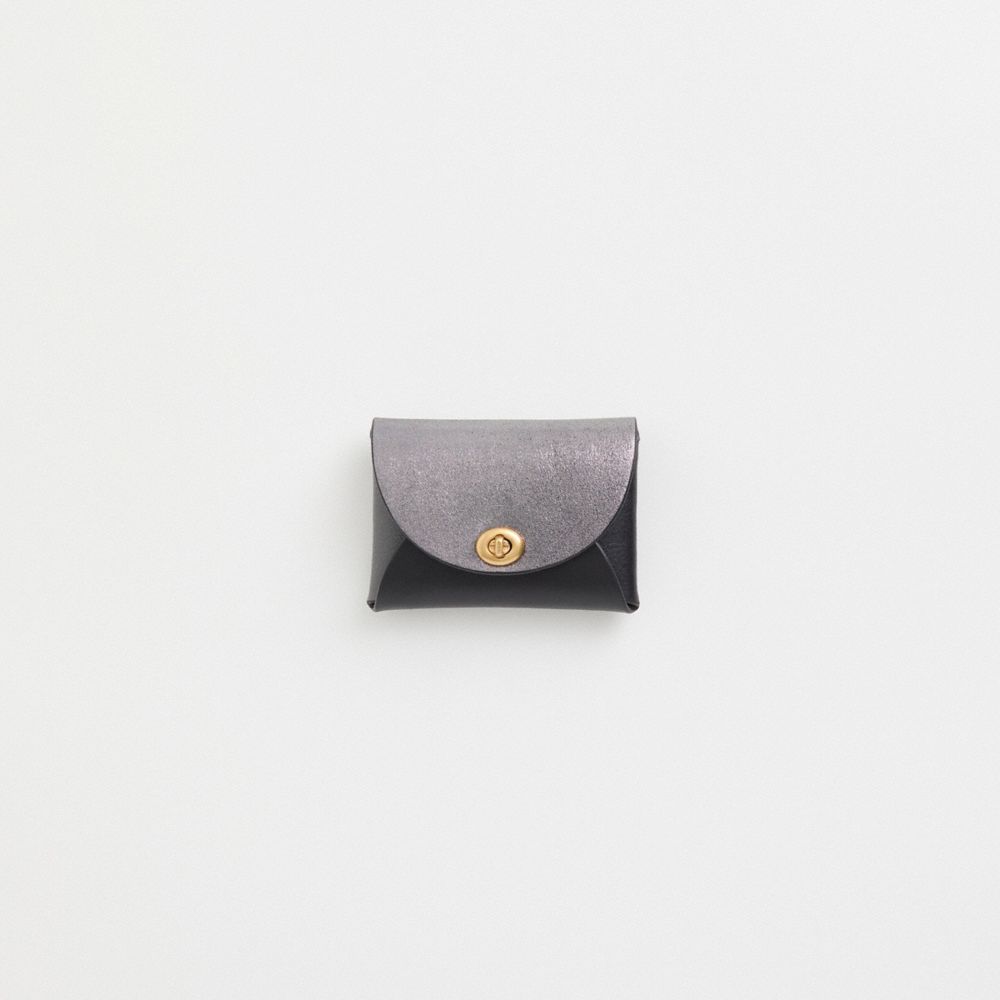 COACH®,Remade Colorblock Small Pouch,Coin,Embossed,Logo,Casual,,Front View