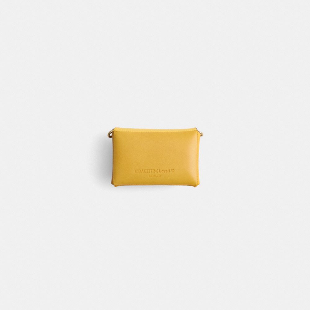 COACH®,Remade Small Colorblock Pouch Crossbody,Crossbody,Color Block,Day Party,Yellow,Back View