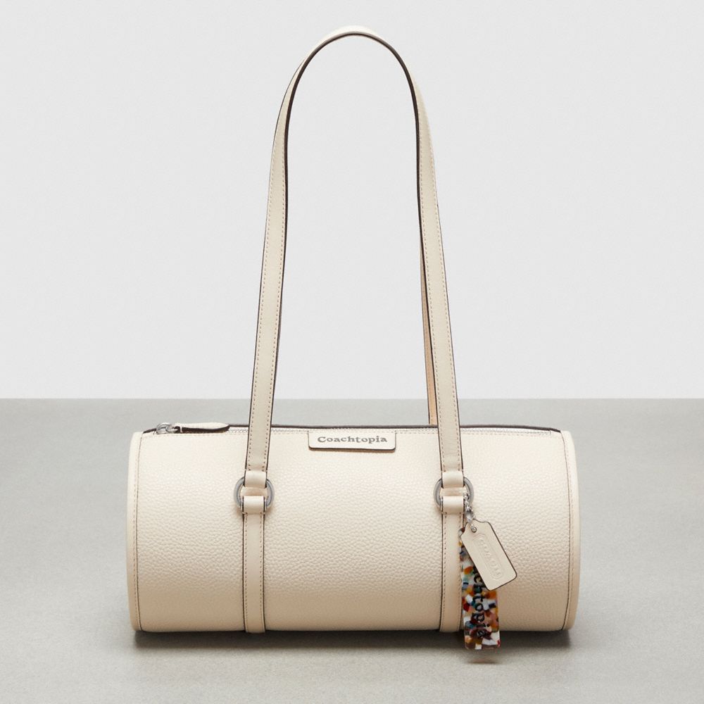 Shop Coach Outlet Barrel Bag In White