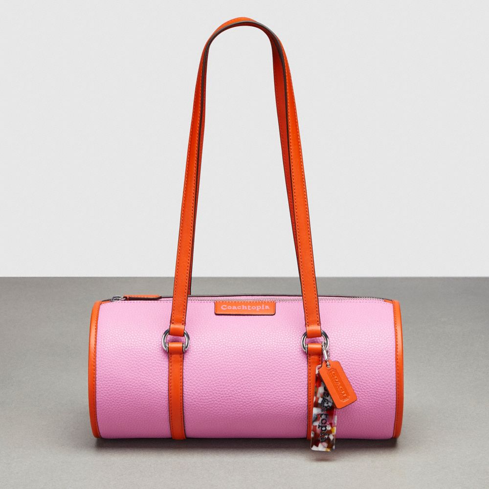 Shop Coach Outlet Barrel Bag In Pink