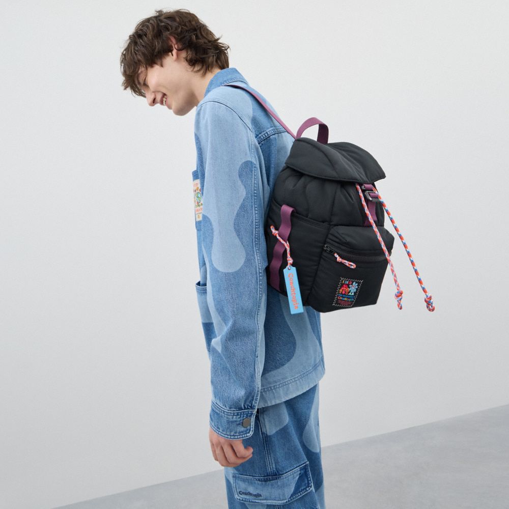 Coach Topia Loop Mini Backpack