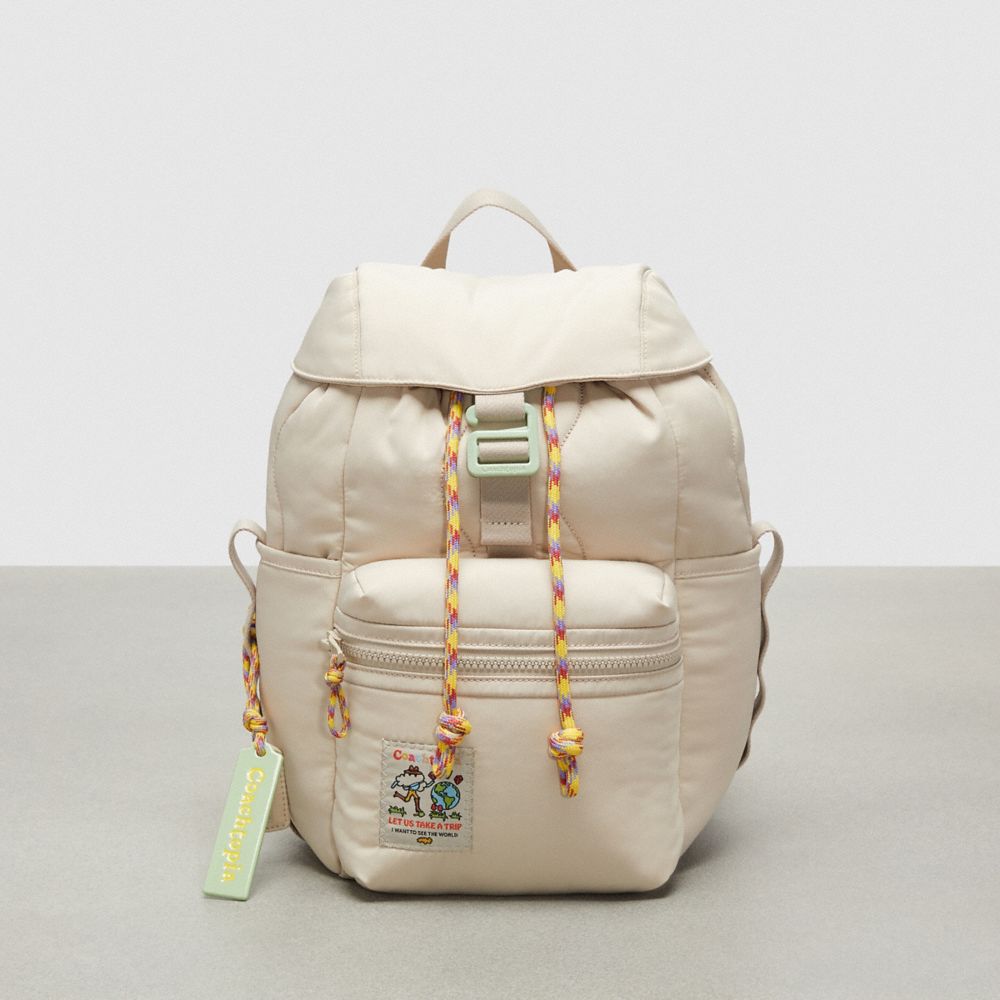 Shop Coach Outlet Coachtopia Loop Mini Backpack In White