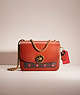COACH®,UPCRAFTED MADISON SHOULDER BAG,Brass/Tan/Rust,Front View